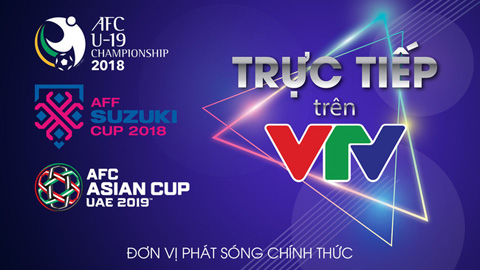 VTV sở hữu bản quyền 3 giải đấu lớn