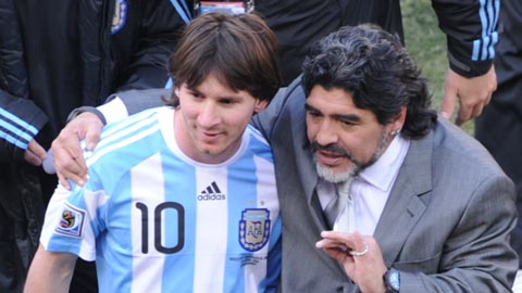 Maradona khuyên Messi đừng quay lại ĐT Argentina