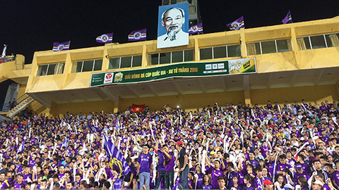 Hà Nội FC tặng vé miễn phí cho NHM trong ngày nhận cúp V.League