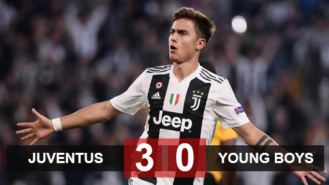 Juve 3-0 Young Boys: Dybala lập hat-trick giúp Juve thắng dễ Young Boys