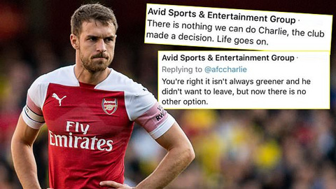 Đại diện tiết lộ Ramsey sẽ rời Arsenal