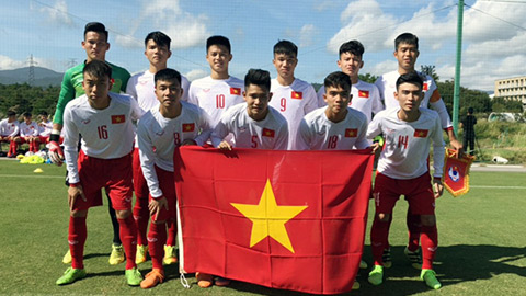 Thắng 5-0 Campuchia, U17 Việt Nam lên nhì bảng giải Jenesys 2018