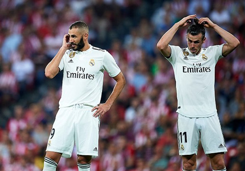 Cả Benzema và Bale đều dính chấn thương