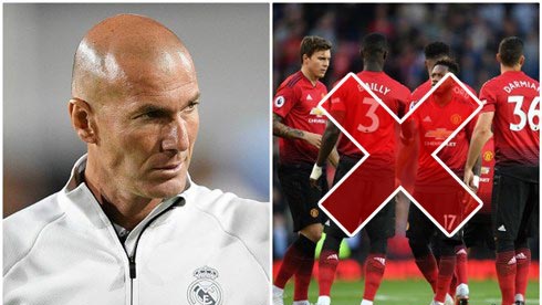 Khả năng Zidane dẫn dắt M.U gần như không có