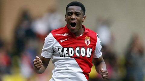 Martial khi còn khoác áo Monaco