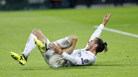 Real khốn khổ vì chấn thương của Bale