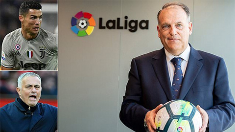 Sếp La Liga muốn đưa Mourinho và Guardiola trở lại, bỏ mặc Ronaldo
