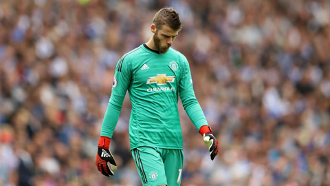 De Gea đang tụt hạng trong top các thủ môn hàng đầu vì lối chơi phòng ngự lạc hậu của Mourinho