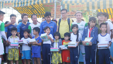 Cựu tuyển thủ Lê Văn Hưng tổ chức giải bóng đá thiện nguyện