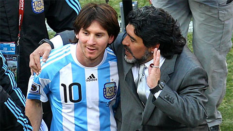 Maradona: 'Messi không thể thành thủ lĩnh vì... vào toilet quá nhiều'