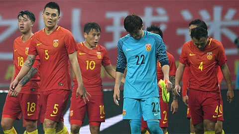 Các cầu thủ trẻ Trung Quốc không đáp ứng được kỳ vọng