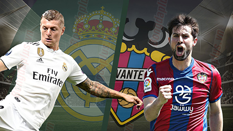 Nhận định Real Madrid vs Levante, 18h00 ngày 20/10