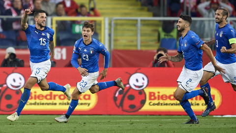 Italia đánh bại Ba Lan 1-0: Chiến thắng của khát vọng