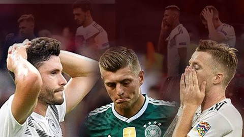 Tổng hợp UEFA Nations League: Người Đức cúi mặt