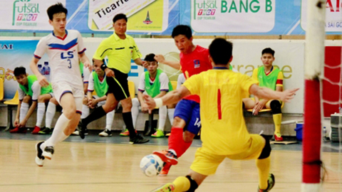 Trẻ Thái Sơn Nam thua ‘sấp mặt’ tại giải futsal truyền hình Đồng Tháp