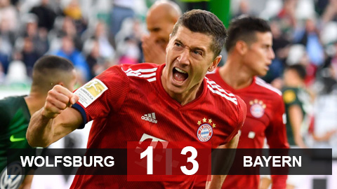 Wolfsburg 1-3 Bayern Munich: Hùm xám tìm lại chiến thắng