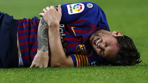 Chấn thương nặng, Messi lỡ Siêu kinh điển