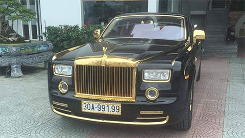 Rolls-Royce Phantom rồng vàng giá 35 tỷ khiến dân chơi xe 'thèm khát'