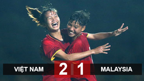 Siêu dự bị giúp U19 nữ Việt Nam thắng ngược Malaysia