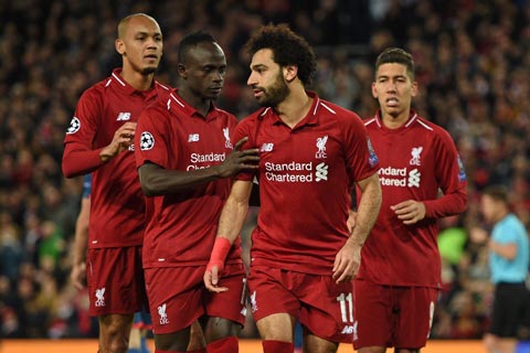 Salah lập kỷ lục ở Liverpool