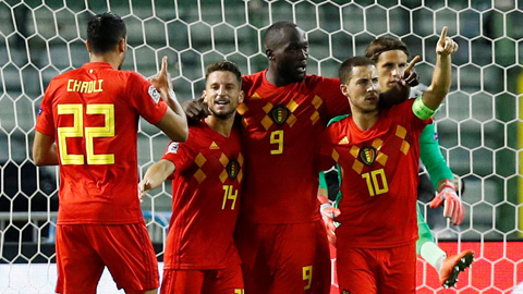 BXH FIFA tháng 10/2018: Bỉ số 1 thế giới, Việt Nam số 1 ĐNÁ