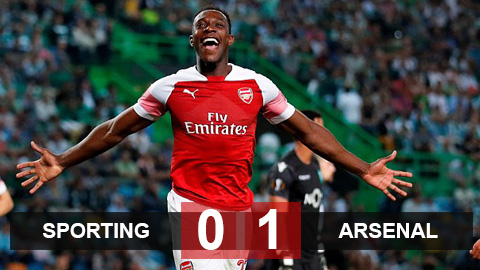 Sporting 0-1 Arsenal: Pháo thủ thắng trận thứ 11 liên tiếp