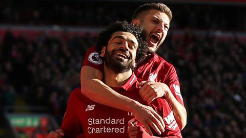 Salah góp công ở 3 trong số 4 bàn thắng của Liverpool
