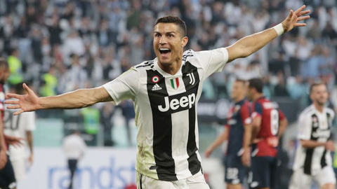 Ronaldo tăng tốc đua Vua phá lưới