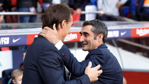 Valverde không muốn chứng kiến Lopetegui bị sa thải