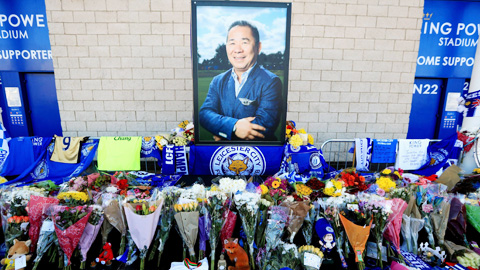 Leicester cân nhắc lấy tên cố chủ tịch Vichai đặt cho sân vận động