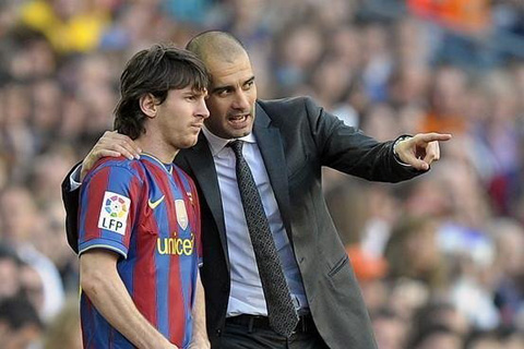 HLV Guardiola và Messi giai đoạn còn làm việc cùng nhau ở Barca