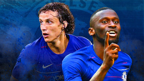 Ruediger – Luiz: Cặp đôi cùng tiến bất ngờ của Chelsea