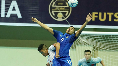 ĐT futsal Việt Nam thua ngược Thái Lan trong trận cầu có 2 thẻ đỏ