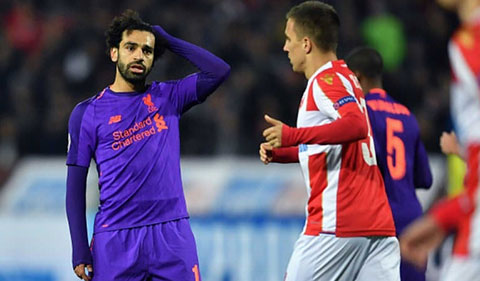 Salah đã gần như tàng hình trong trận đấu cần anh tỏa sáng này