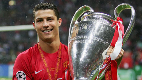 Ronaldo từng có những năm tháng vinh quang cùng M.U