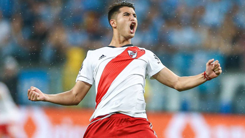 Real theo đuổi sao trẻ Exequiel Palacios của River Plate