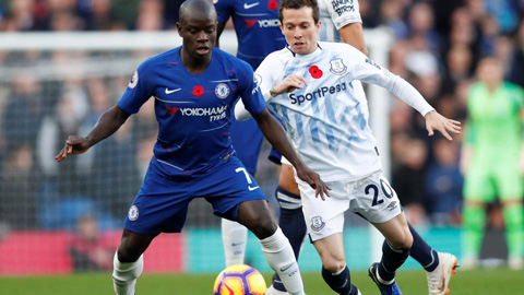 Bermard có cú sút đe dọa khung thành Chelsea