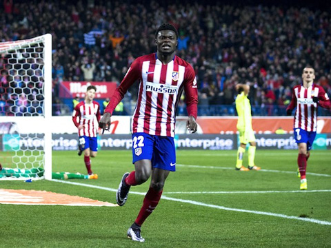 Khả năng sút xa của Partey là vũ khí lợi hại của Atletico