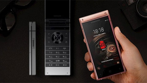Samsung ra mắt smartphone vỏ sò cao cấp W2019, giá 63,6 triệu