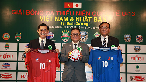 Chờ xem sao nhí của Nhật so tài với tài năng bóng đá Việt