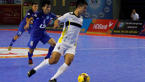 Giải futsal HDBank Cúp QG: Thái Sơn Bắc chia điểm tức tưởi