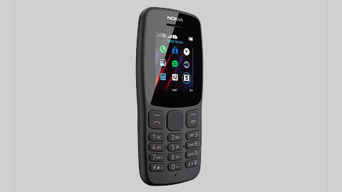 Nokia 106 2018 ra mắt với pin chờ 21 ngày, giá 400 ngàn đồng