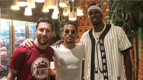 Messi và Pogba có buổi gặp gỡ thân mật tại Dubai