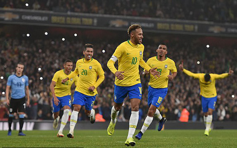 Brazil tiếp tục kéo dài mạch trận ấn tượng của mình