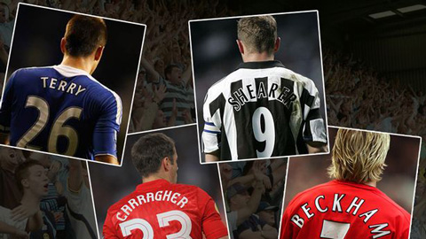 Ronaldo, Messi & những số áo định danh làng túc cầu