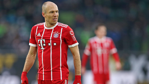 Robben thừa nhận Bayern hết hy vọng vô địch