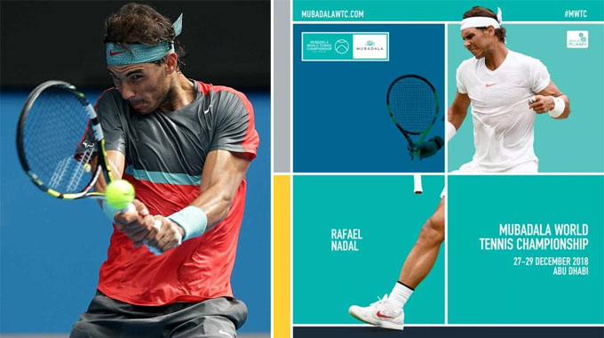 Nadal sẽ tái ngộ Djokovic ở Abu Dhabi cuối tháng sau