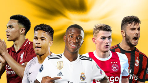 2 sao trẻ Hà Lan vào top 5 đề cử Golden Boy 2018
