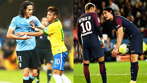 Cavani chỉ trích truyền thông sau vụ va chạm với Neymar