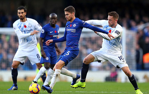 Jorginho là vua chuyền tại giải đấu